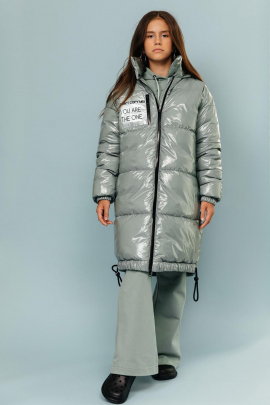 Пальто для девочки Gnk С-762 фото