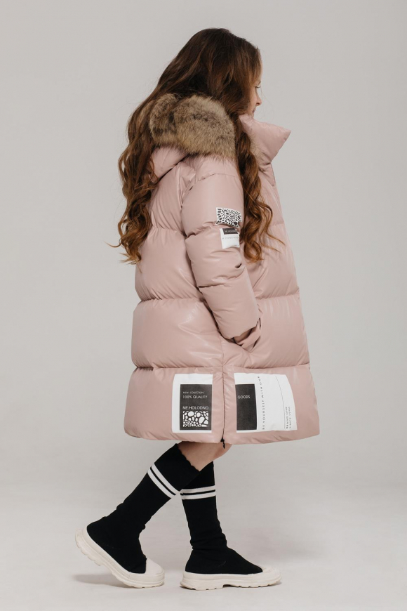 Пальто для девочки GnK Р.Э.Ц. З-961 фото